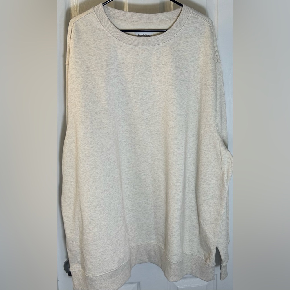 NEW - Goodfellow & Co - Tan/Cream - Pullover Sweater